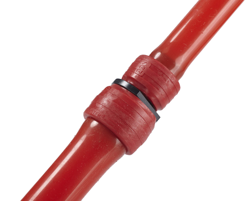 Secure Joint on EVOH Pipe