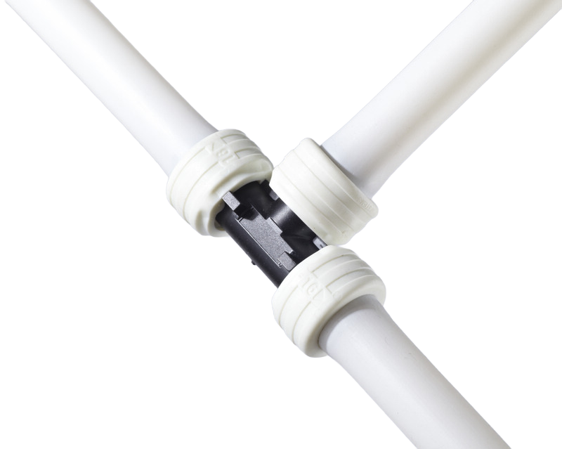 Standard PE-Xa Pipe with Tee